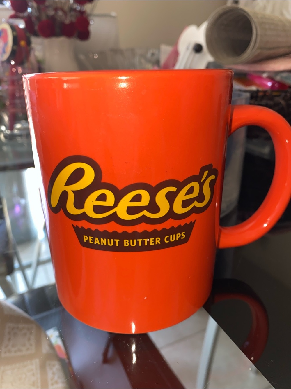 Orange Logo Ceramic Mug - Peanut Butter Cups